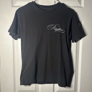 Primitive Black Short Sleeve Tee